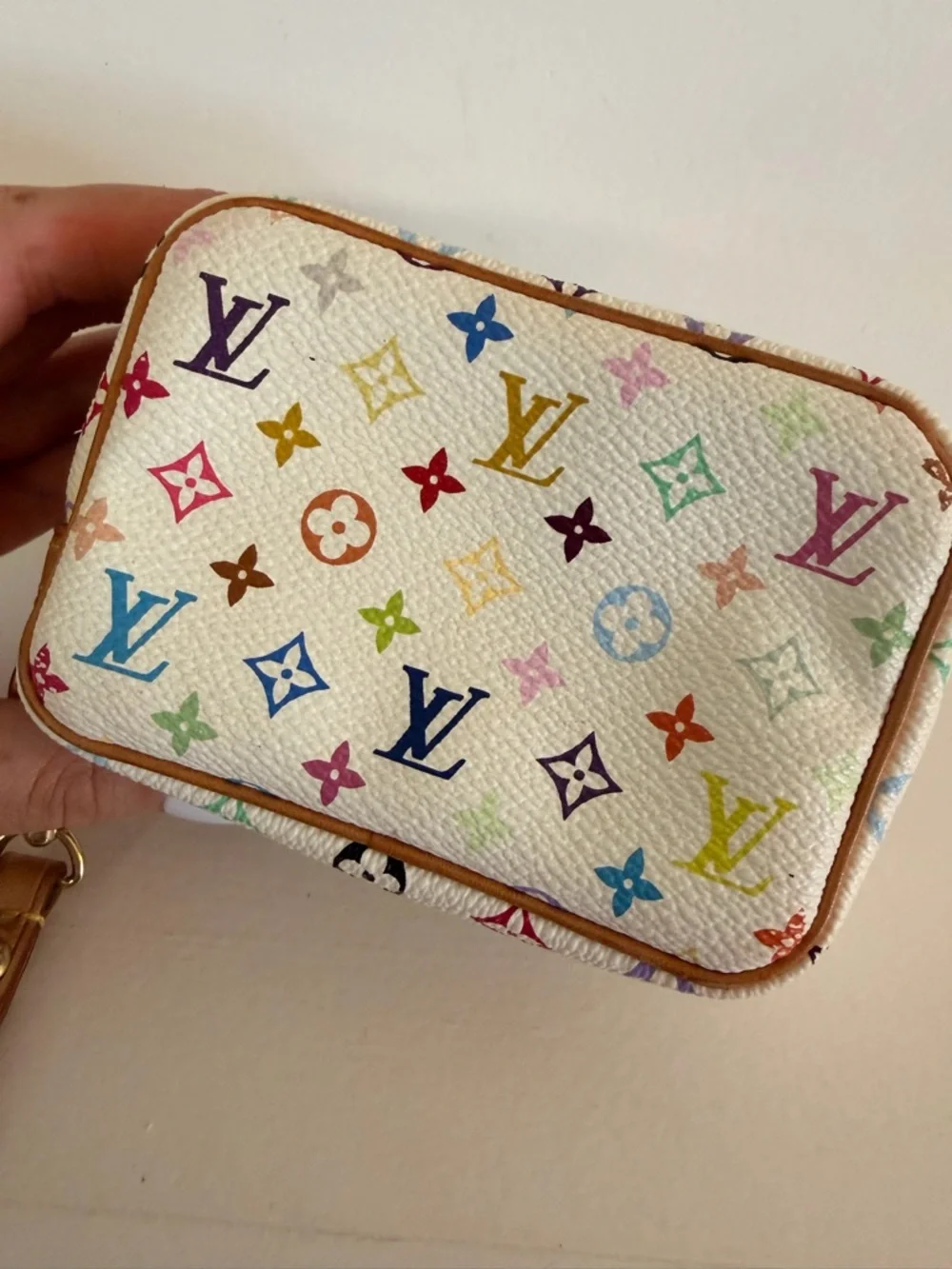 Discontinued Louis Vuitton Multicolore Wapity – White / Murakami - Picture 8 of 8